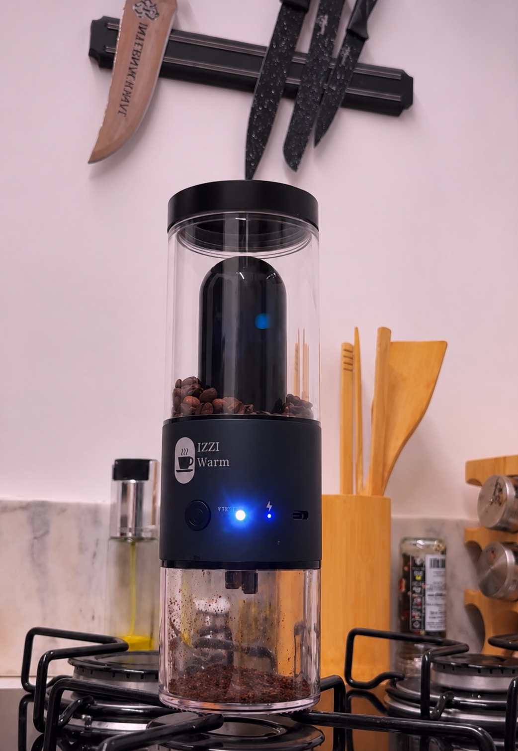 Moedor de Café IZZI: Moagem Perfeita e Prática - IZZI WARM