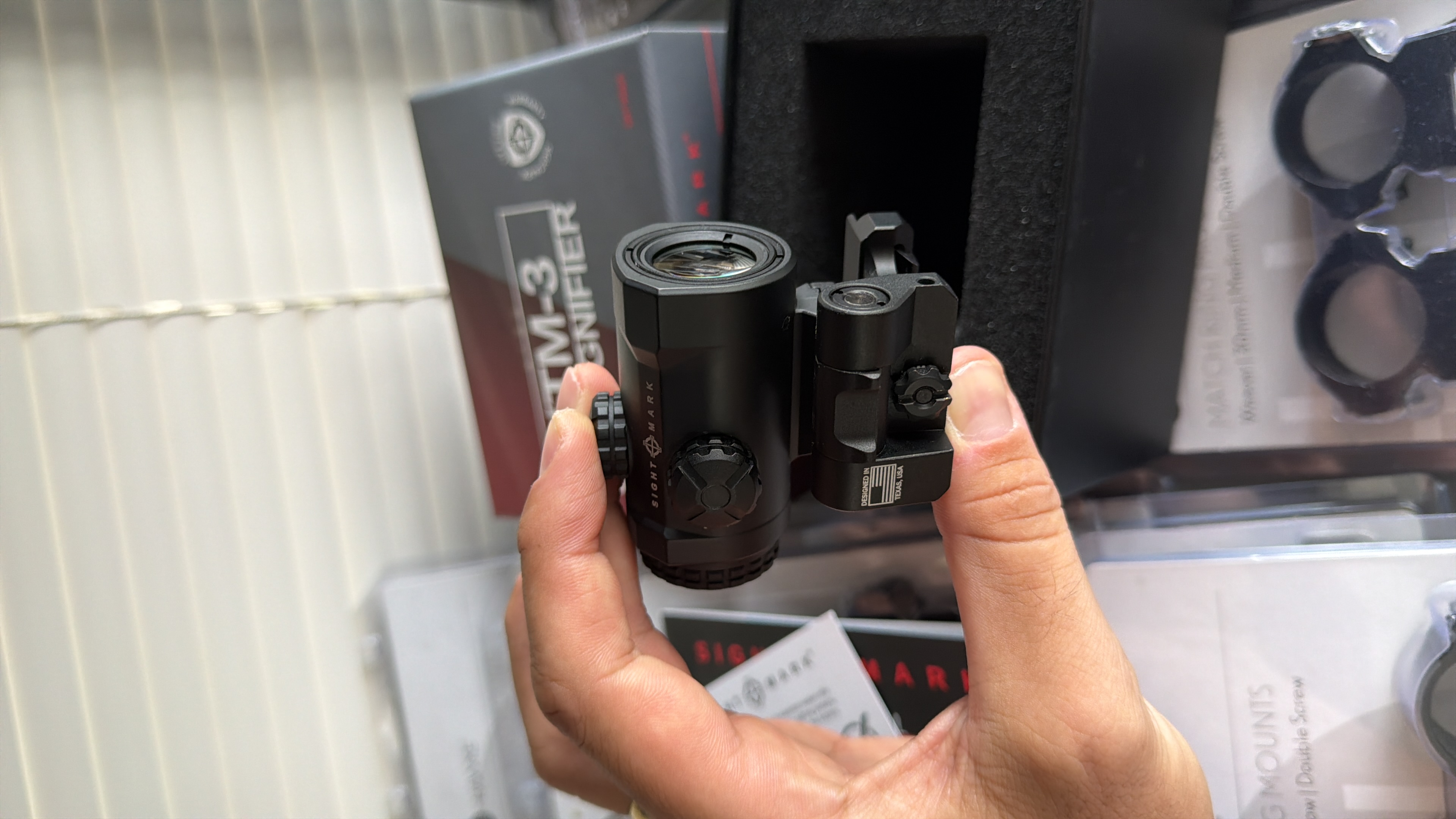 Magnifier XTM-3 3x LQD rebatível - SightMark