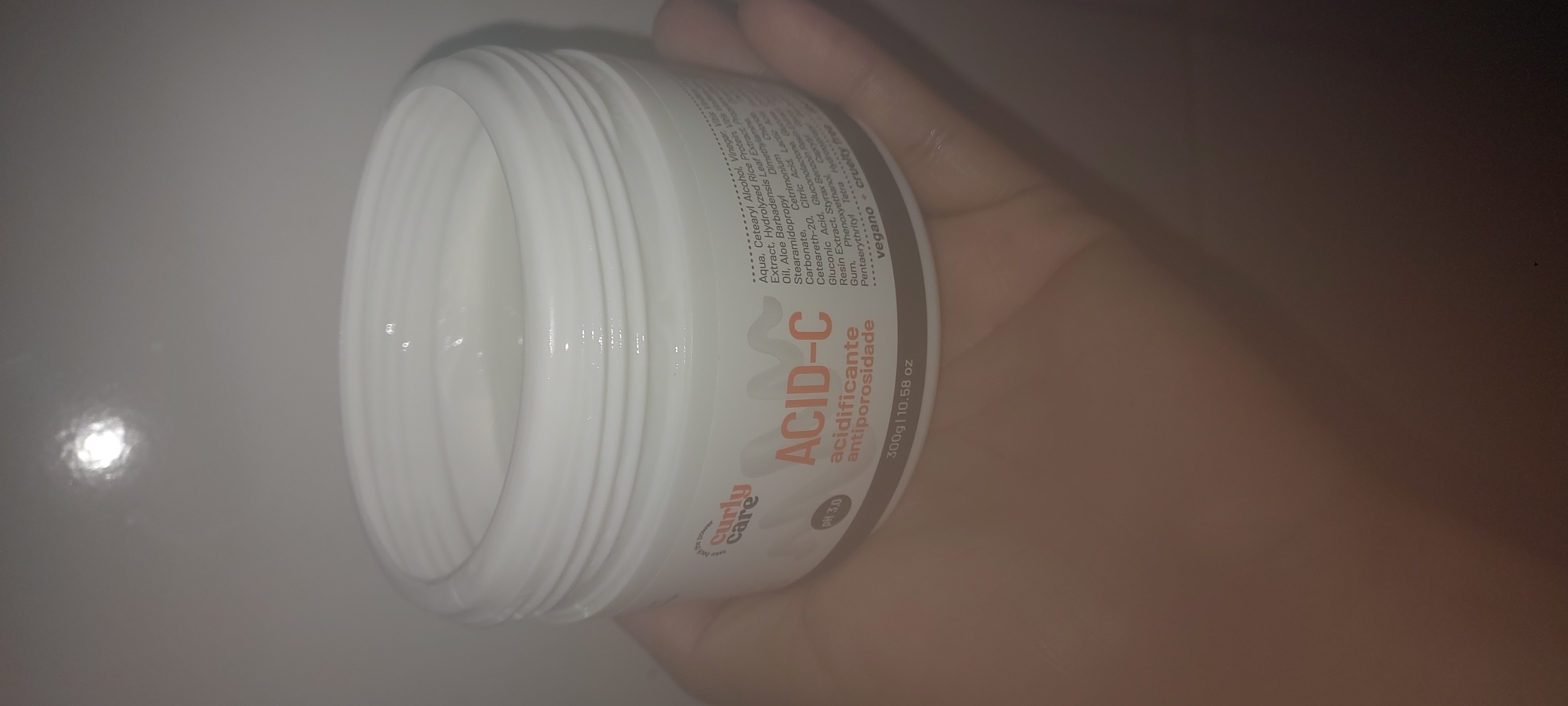 Acid-C 300ml: Máscara Acidificante Antiporosidade